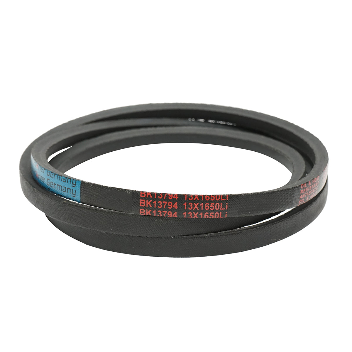 Trapezoidal transmission belt 13x8x1650 Li Breckner Germany